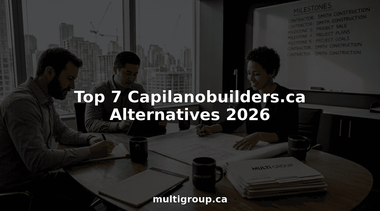 Top 7 Capilanobuilders.ca Alternatives 2026