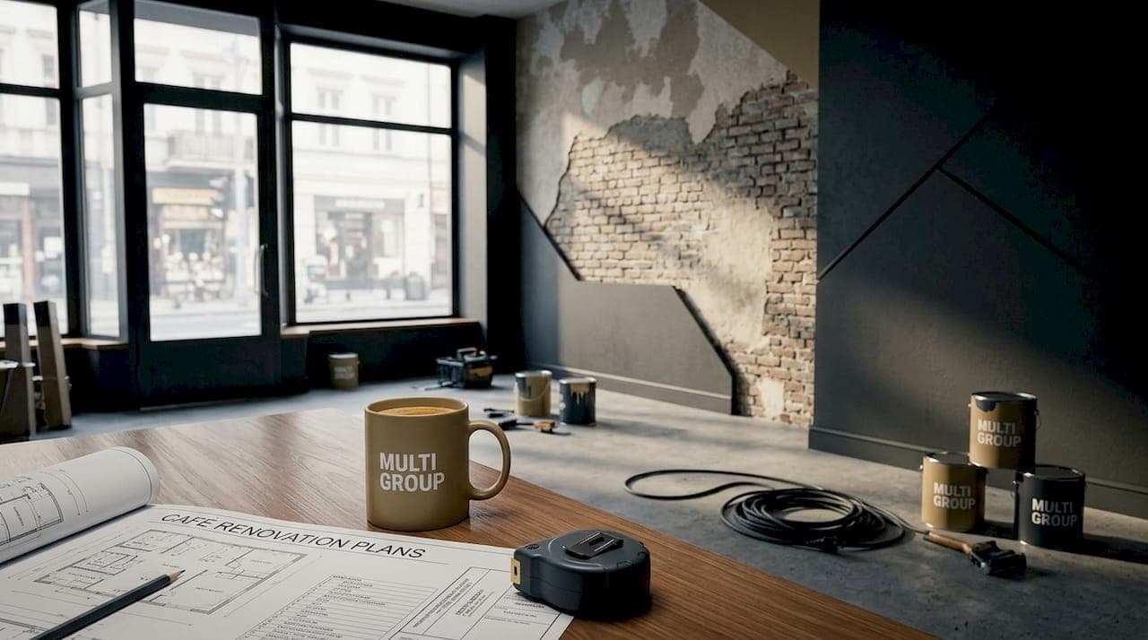 Coffee shop renovation: Enhance experience and boost function