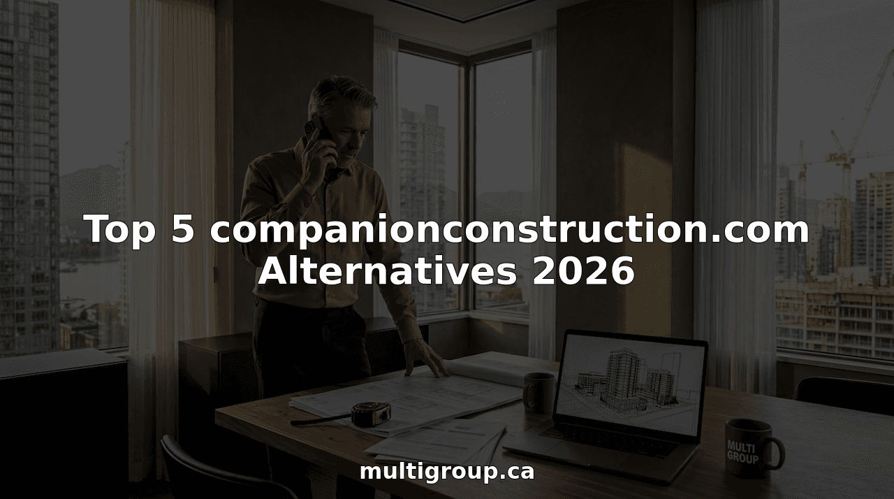 Top 5 companionconstruction.com Alternatives 2026